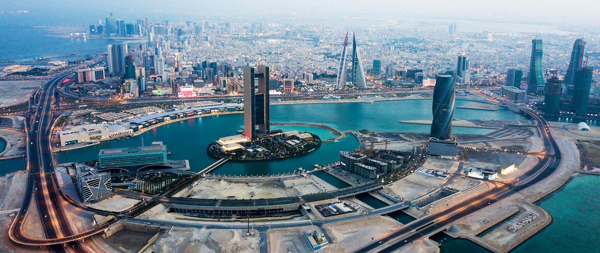 Bahrain-Bay-development Бахрейн